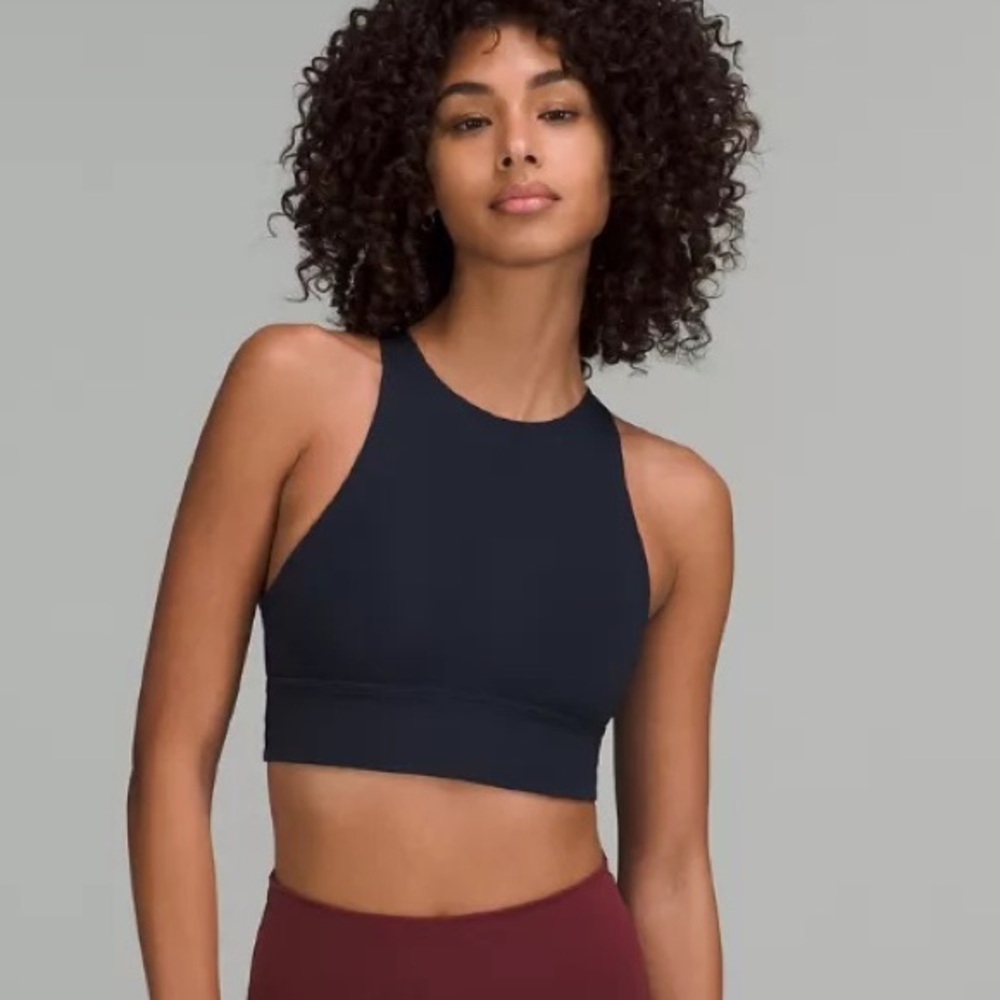 lululemon Energy High-Neck Longline Tough Bra 
Medium Support, B–D Cups